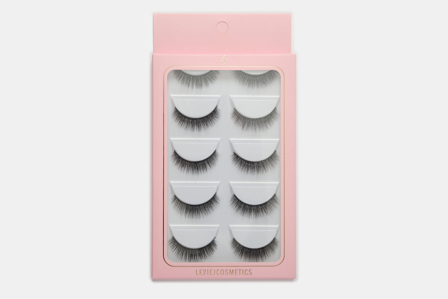 5pk "Lucy'' 3D Silk Lashes